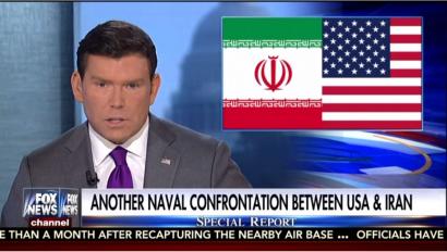 Iranian Guards Harass US Warship