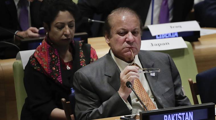 Nawaz Sharif Sharif UN UN assembly Kashmir Kashmir issue Nawaz sharif Kashmir issue Pakistan Pak Pak pM Pakistan PM Nawaz Sharif Theresa May Shinzo Abe Erdogan world leaders world news