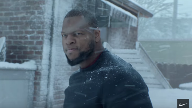 Ndamukong Suh is a pitchman for Nike