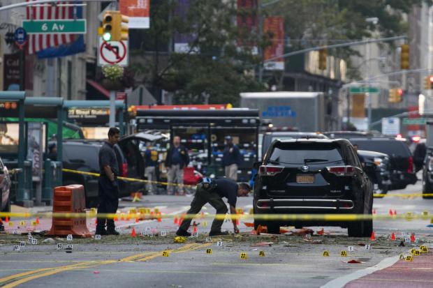 Loud blast rocks Manhattan neighborhood, multiple injuries reported