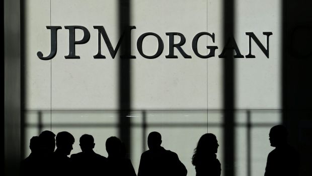 New York-based JPMorgan has a market value of $US240.3 billion