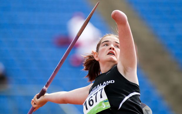 New Zealand para-athlete Holly Robinson