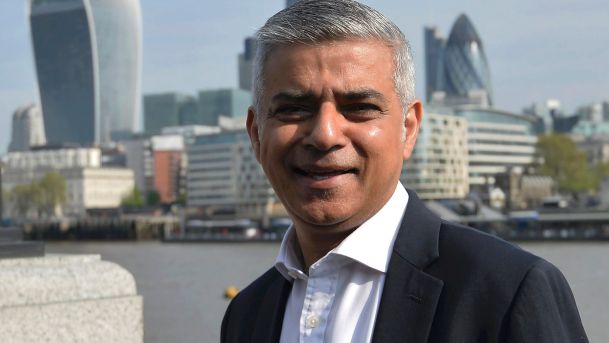 Newly elected London Mayor Khan. Both the anti Semites and the anti Muslims are in deep mourning. Hannah McKay  Reuters