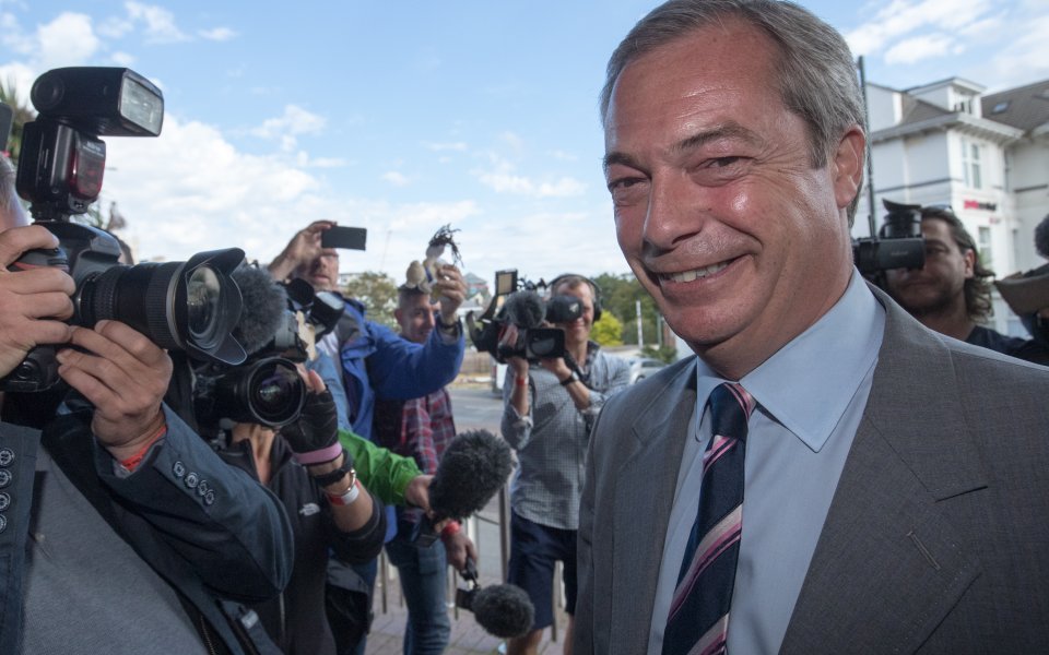 UKIP Hold Their Annual Party Conference In Bournemouth