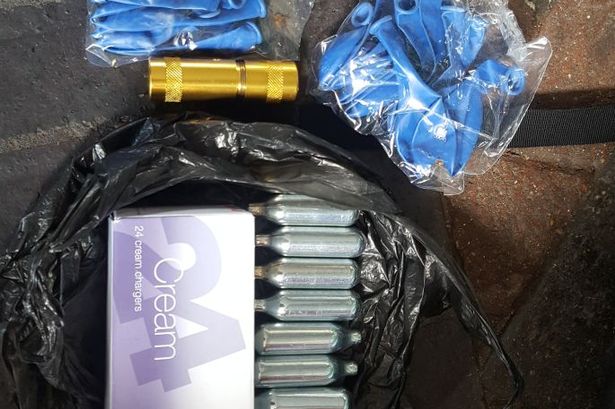 Nitrous Oxide was seized from Notting Hill Carnival on Monday