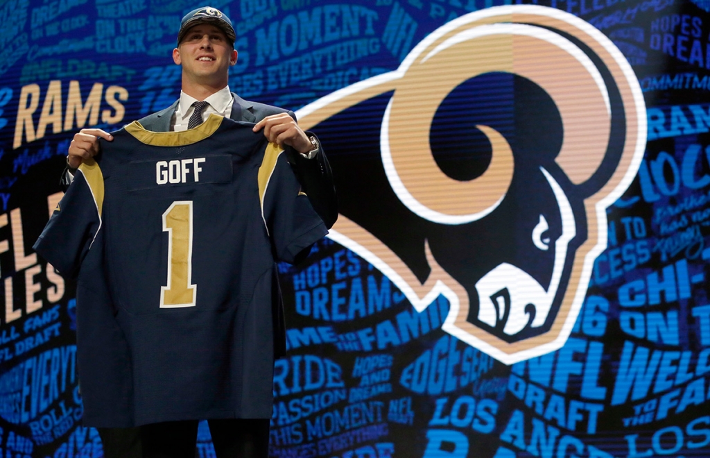 No. 1 pick Jared Goff will be Rams’ backup QB Sunday vs. Seattle