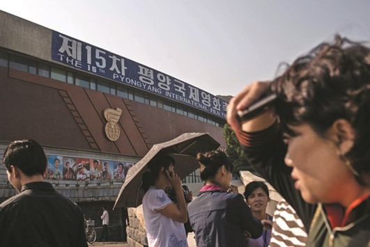 North Korea hosts first-ever air show