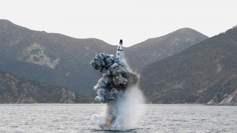 North Korea fires sub-launched ballistic missile