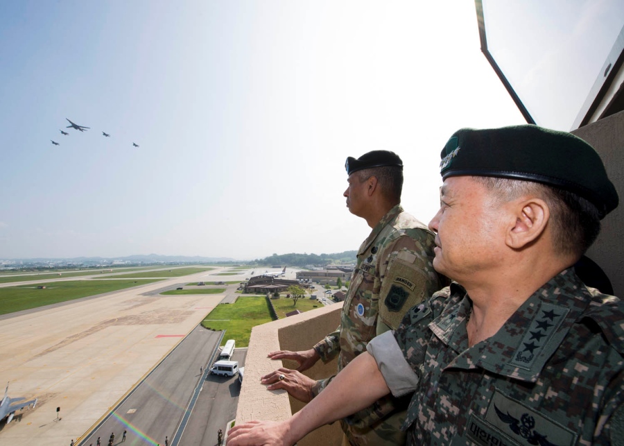 U.S. bombers fly over South Korea in show of force after nuclear test