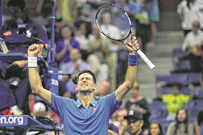 Djokovic powers into US Open qtrs