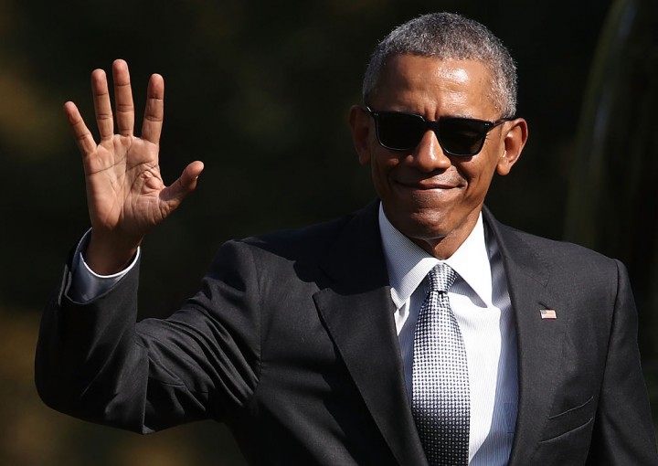 President Obama Returns To The White House