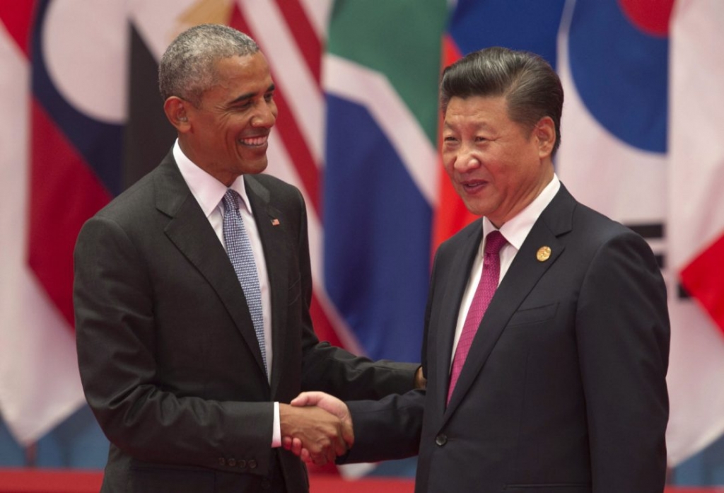 Chinese President Xi Jinping right U.S. President Barack Obama and the leaders of other G-20 nations pledged to boost sluggish global growth by promoting innovation