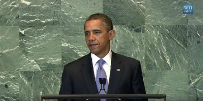 Obama addresses the UN General Assembly