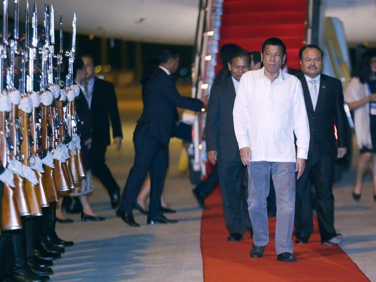 Philippines President Rodrigo Duterte China G20 Summit