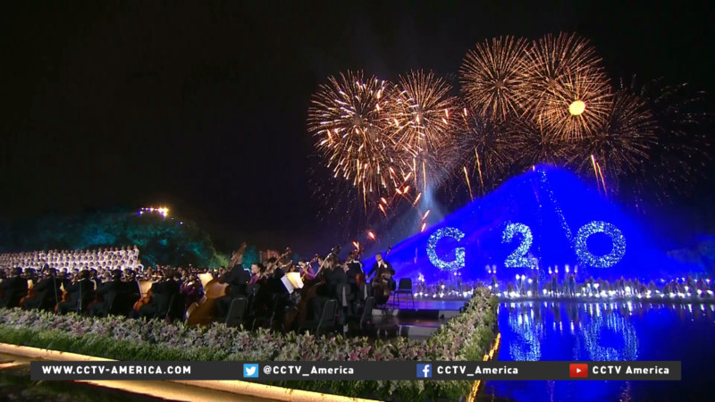 G20 Summit gala includes music dancing and fireworks