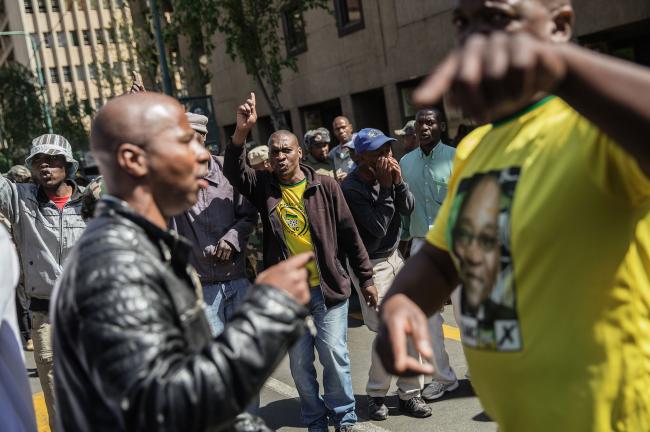 Luthuli House marchers told to stay home