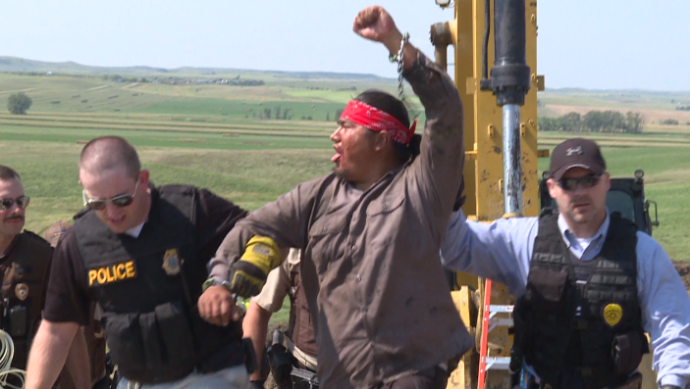 Pipeline company seeks restraining order against protesters