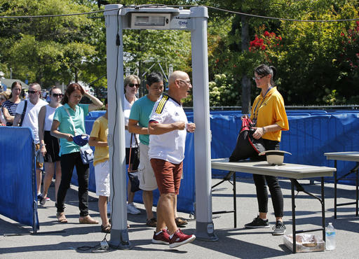 Protecting the US Open is more exhausting than a five-setter