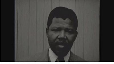 Footage of Mandela's first TV interview released