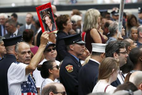 Marking 15 years since 9/11, ceremony keeps personal focus