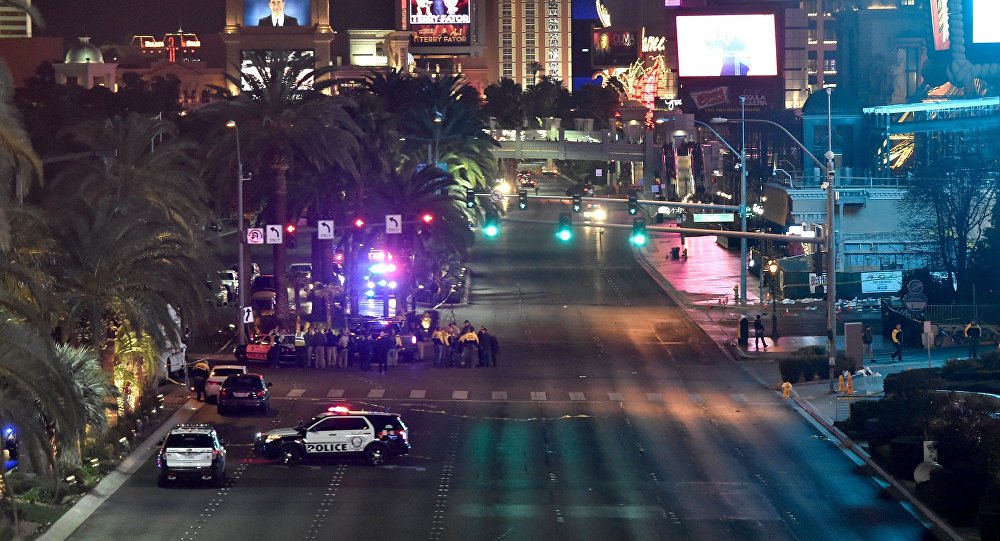 A shooting in Las Vegas resulted in one person dead and one detained the local branch of NBC television broadcaster reported