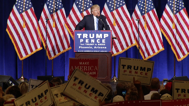 Republican presidential candidate Donald Trump Aug. 31 2016