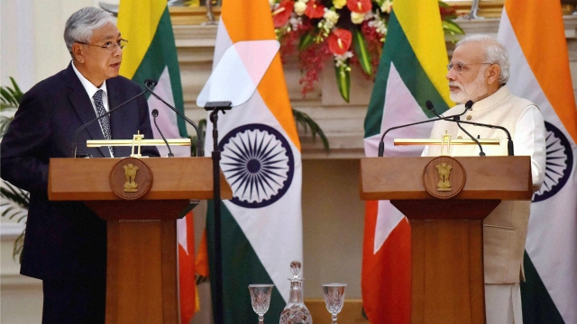 PM Modi and Myanmar President stress on 'sound border management&#039