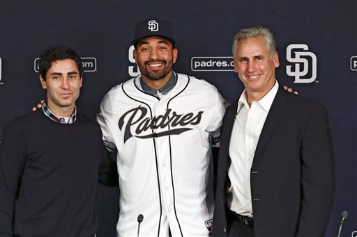 Matt Kemp AJ Preller Bud Black