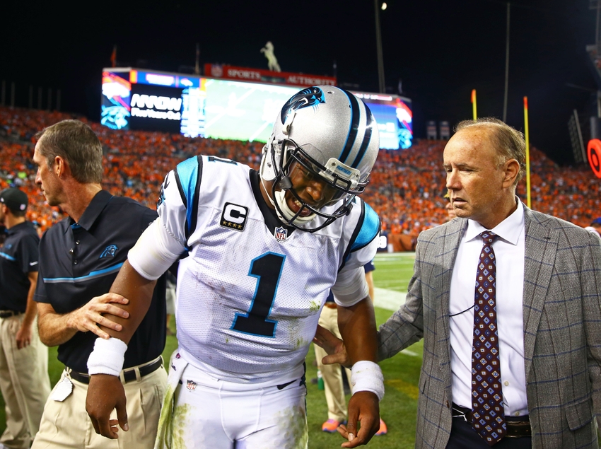 Cam Newton took repeated shots to the head, but NFL assures there was no concussion