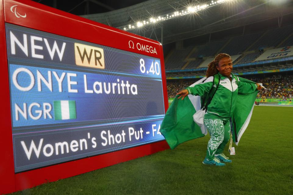 Nigeria's Lauritta Onye