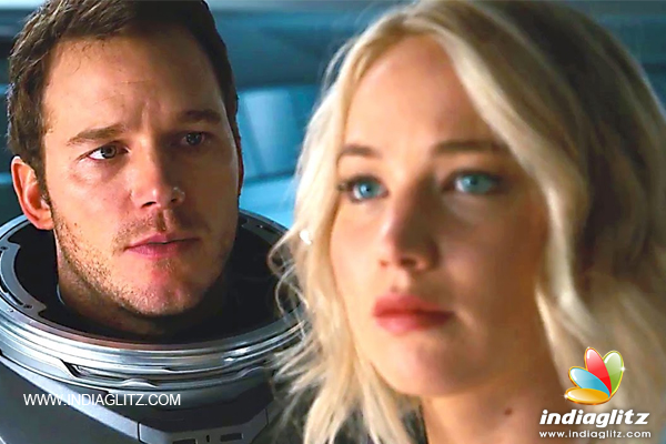 See Jennifer Lawrence and Chris Pratt in the trailer for their new film Passengers