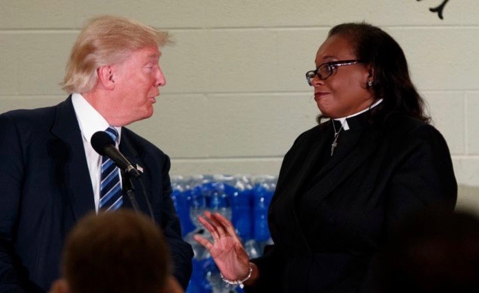 Flint Pastor Stops Trump Speech: 'I Needed Him To Stick To What He Agreed Upon'