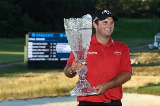 Patrick Reed came from behind to win The Barclays on Sunday to claim his fifth USPGA Tour title