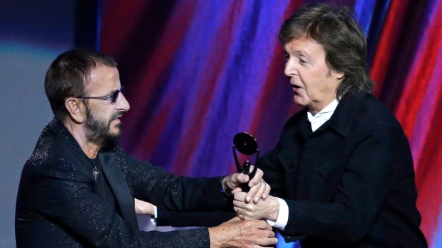 Paul Mc Cartney and Ringo Starr