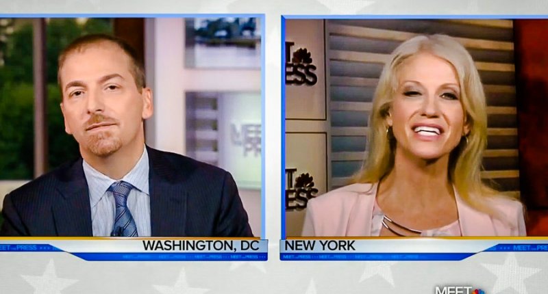 NBC's Chuck Todd speaks to Kellyanne Conway