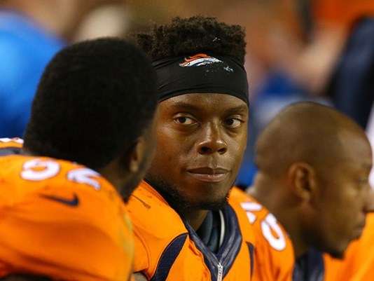 Broncos' Stewart and Marshall fined for hits to Cam Newton's helmet