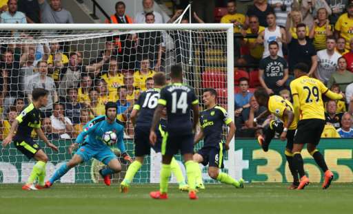 Pereyra scores 17 minutes into his debut