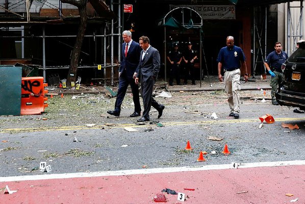 New York blast: Package found, 5 arrested