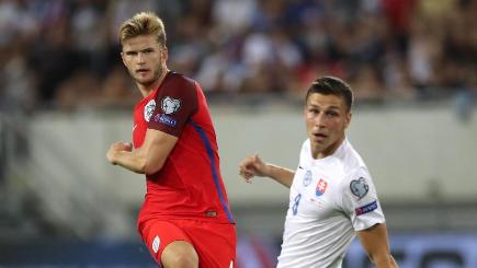 England's Eric Dier picked up his 12th cap in the 1-0 win over Slovakia