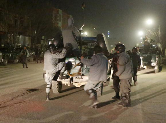 Twin suicide blasts in Kabul kill at least nine