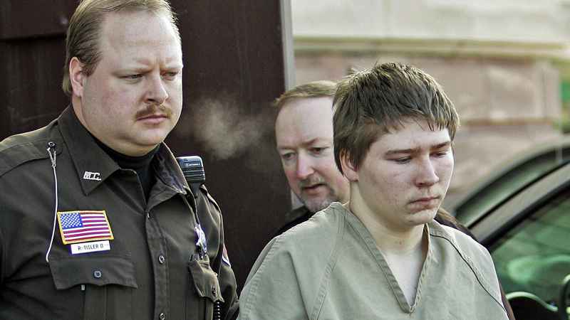 Brendan Dassey is escorted out of a Manitowoc County Circuit courtroom in Manitowoc Wis