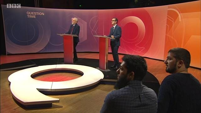 BBC Question Time with Jeremy Corbyn and Owen Smith