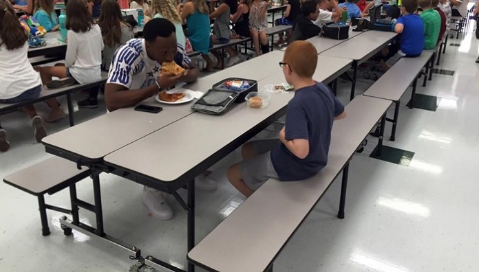 A perfect example of a college football player as a role model