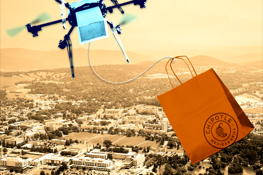 Alphabet partners with Chipotle to deliver burritos using drones