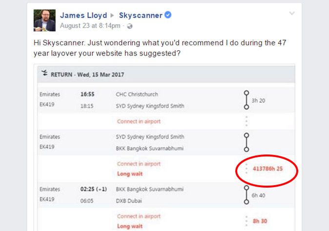 The Internet Is Obsessed With Traveler's 47-Year Layover