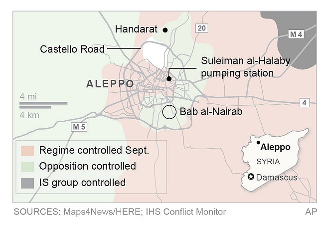 Rebels say push for peace in Syria is 'futile' as Russian-backed bombing intensifies