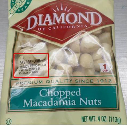 Snyder's-Lance recalls macadamia nuts for possible Salmonella