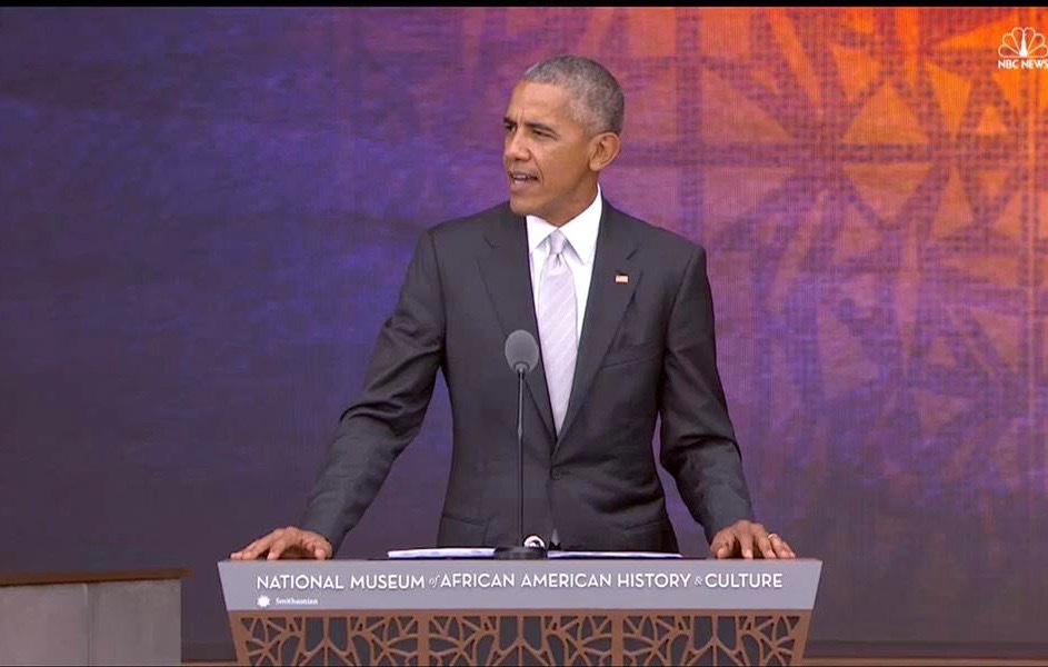 Obama mentions LGBT citizens at opening of African American museum