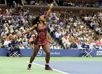 Serena Williams dropped just three games in a routine 6-2 6-1 victory over Sweden’s Johanna Larsson Saturday afternoon reaching the U.S. Open Round of 16 and passing Martina Navratilova for most Grand Slam victories with 307