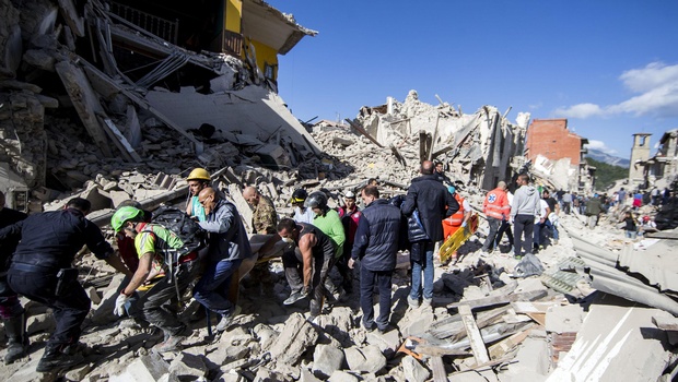 In addition to killing 291 people and injuring hundreds Wednesday's 6.2 magnitude quake flattened three medieval towns in central Italy